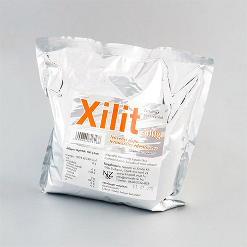 N&Z Xilit természetes édesítőszer (nyírfacukor) - 500g