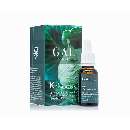 GAL K-komplex vitamin (500 mcg) - 30 adag