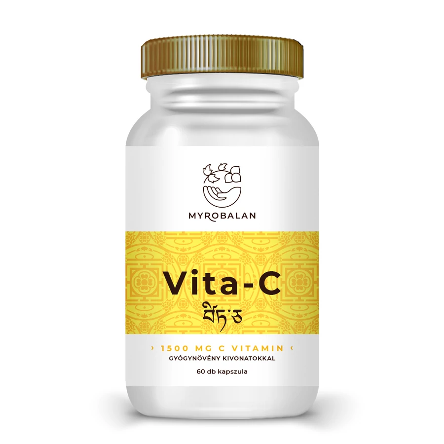 Myrobalan Vita-C 1500 mg C-vitamin gyógynövény kivonatokkal - 60db