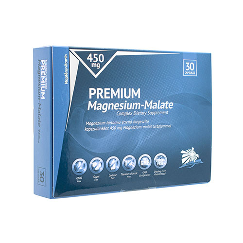 Napfényvitamin Prémium Magnézium-malát 450mg - 30db