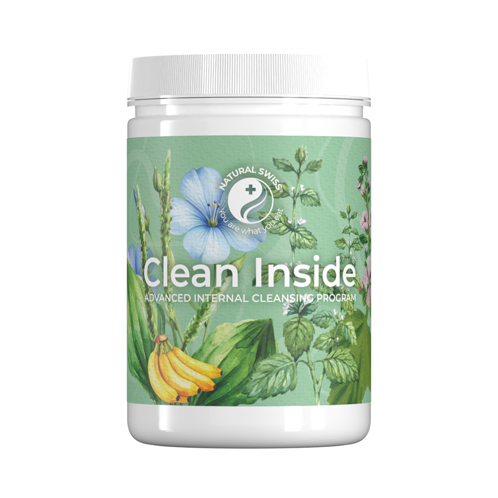 NaturalSwiss Clean Inside Béltisztító rost banán ízben - 360g