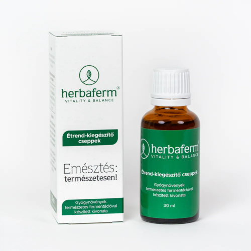 Herbaferm csepp emésztési zavarok csökkentésére - 30ml