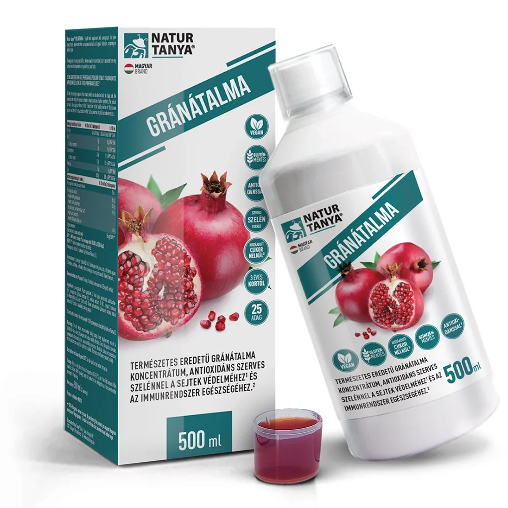 Natur Tanya Gránátalma koncentrátum szelénnel - 500ml