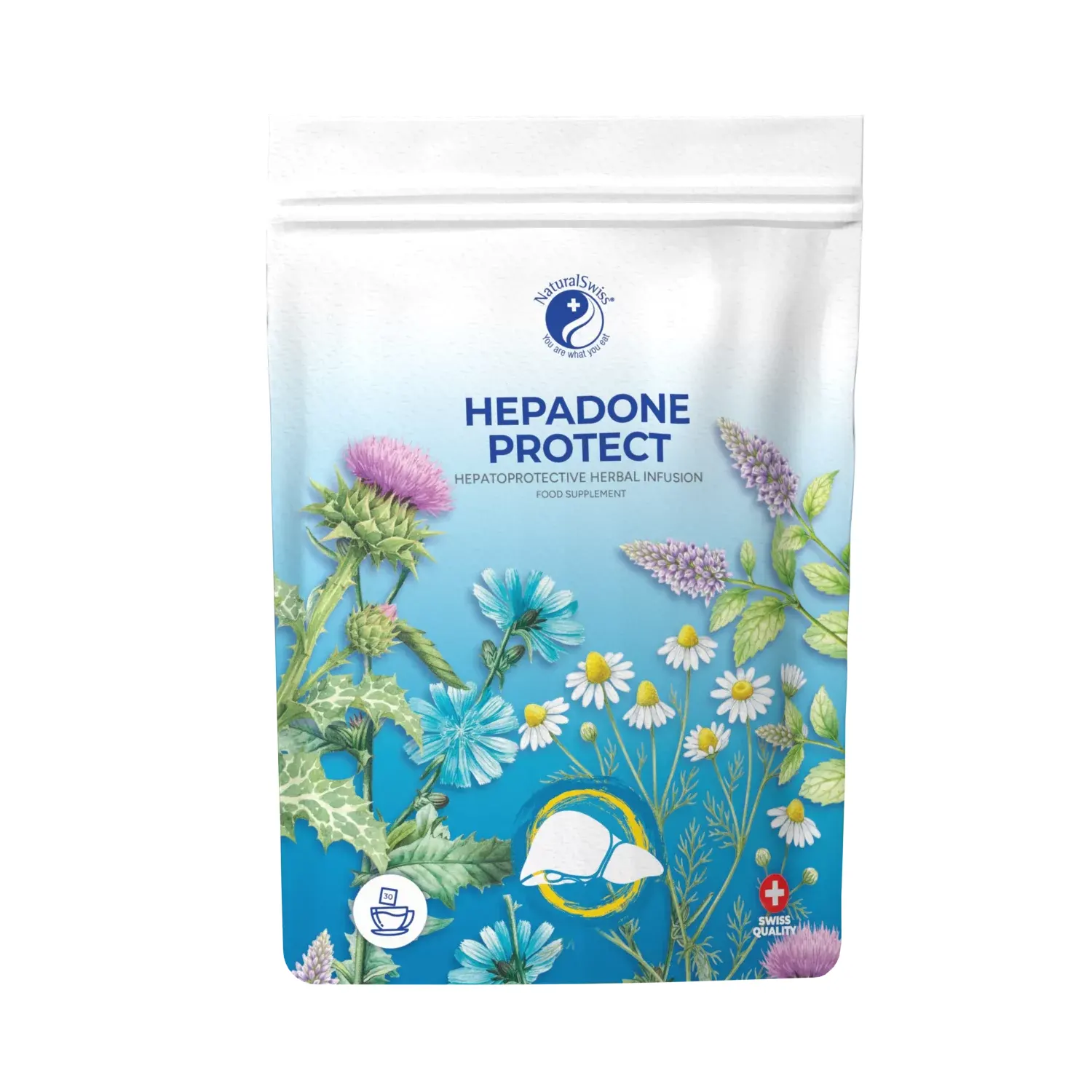 Hepadone Protect gyógynövényes teakeverék a máj védelméért - 30db