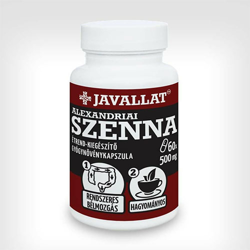 Javallat Alexandriai szenna kapszula - 60db