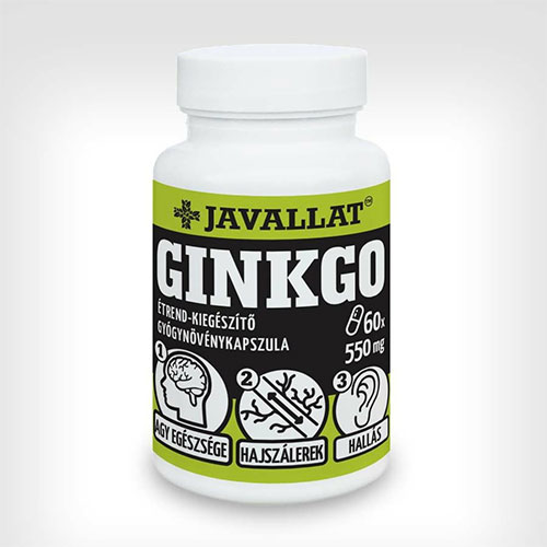 Javallat Ginkgo kapszula - 60db