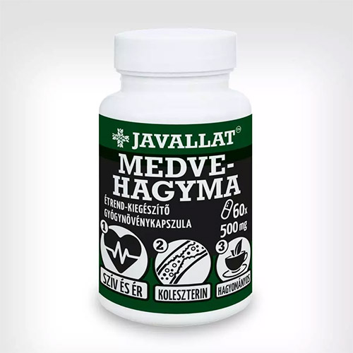 Javallat Medvehagyma kapszula - 60db