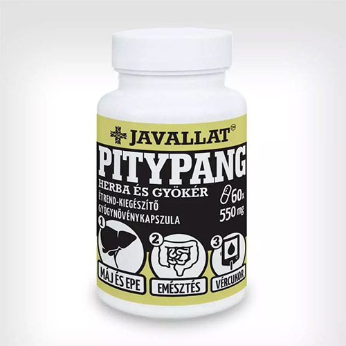 Javallat Pitypang herba és gyökér kapszula - 60db