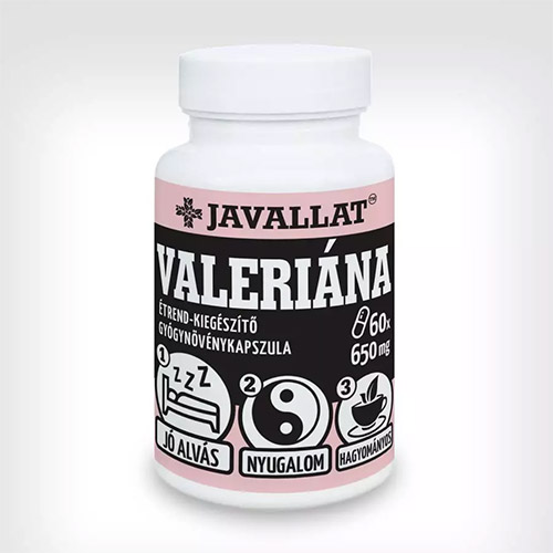 Javallat Valeriána gyökér kapszula - 60db
