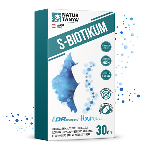 Natur Tanya S-biotikum probiotikus súlycsökkentő - 30db