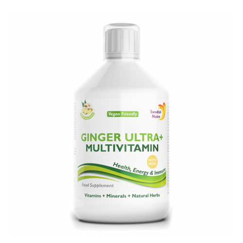 Swedish Nutra Ginger Ultra + multivitamin vassal - 500ml