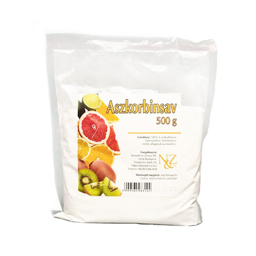 N&Z Aszkorbinsav - 500g N&Z Aszkorbinsav - 500g