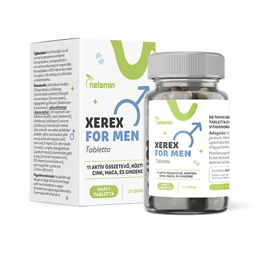 Netamin Xerex potenciatabletta férfiaknak - 37db