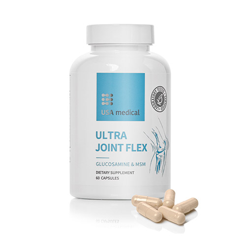 USA Medical Ultra Joint Flex porc támogató kapszula kurkumával - 60db