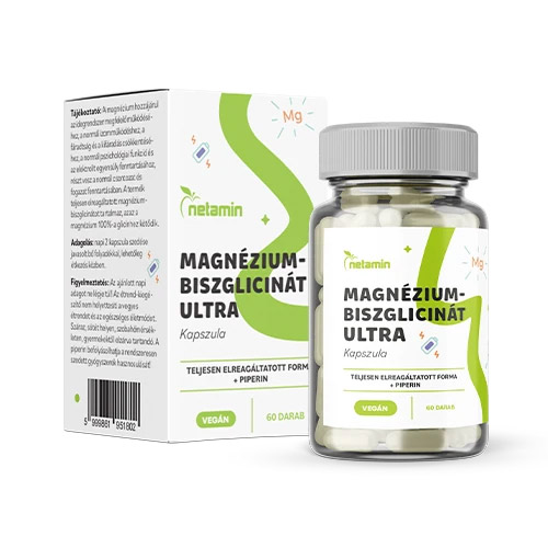 Netamin Magnézium-biszglicinát ULTRA kapszula - 60db