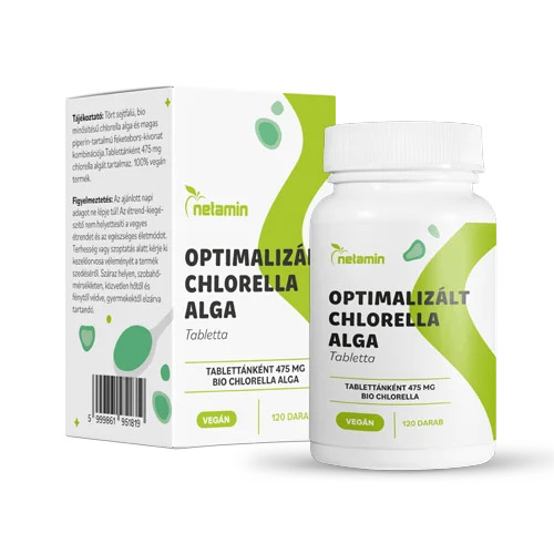 Netamin Optimalizált Chlorella alga tabletta - 120db