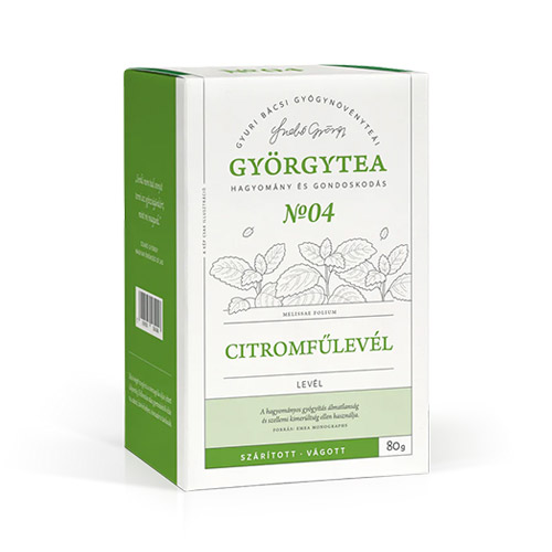 Györgytea Citromfűlevél tea - 80g Györgytea Citromfűlevél tea - 80g