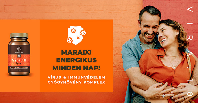 Myrobalan Vira.18 - vírus és immunvédelem gyógynövény-komplex - 60db