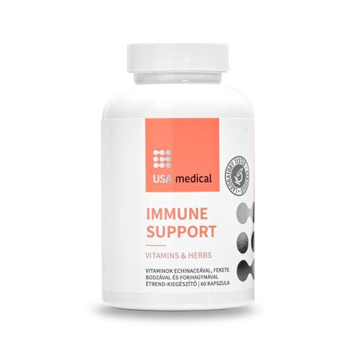 USA Medical Immune Support természetes immunerősítő kapszula - 60db
