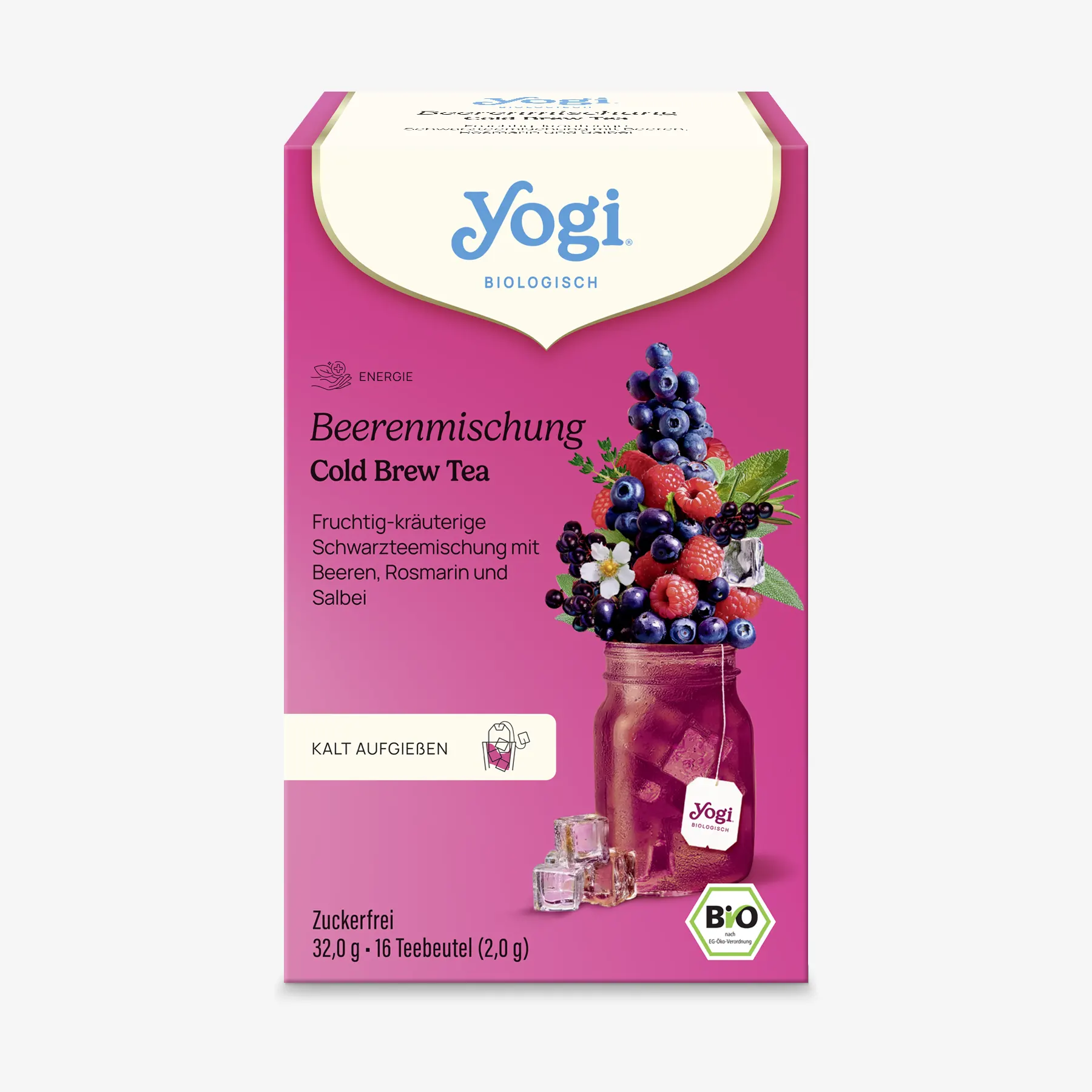 Yogi Bio Erdei gyümölcsös jeges tea - 16x1.8g