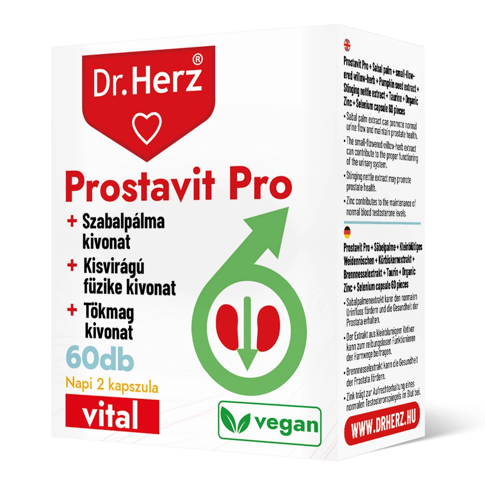 Dr. Herz Prostavit Pro kapszula - 60db