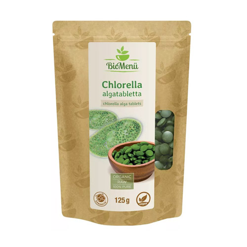 BioMenü Chlorella algatabletta - 125g