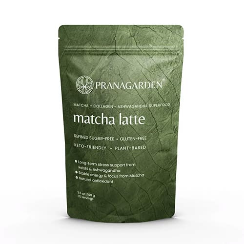 Pranagarden Matcha kollagén latte italpor - 100g Pranagarden Matcha kollagén latte italpor - 100g