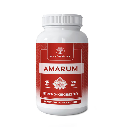 Natúr Élet Amarum kapszula a máj regenerálásáért - 45db Natúr Élet Amarum kapszula a máj regenerálásáért - 45db