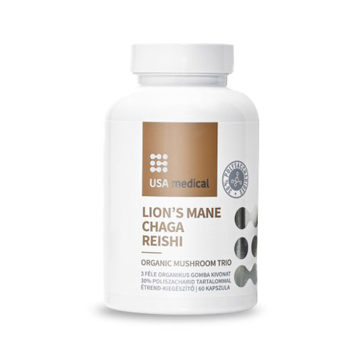 USA Medical Gomba-trió kapszula - 60db