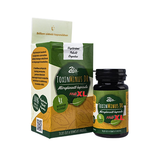 Zafír ToxinMinus DR kapszula XL nehézfém kivezetésre - 90db