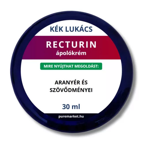 Kék-Lukács Recturin aranyérápoló krém - 30ml