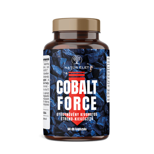 Natúr Élet Cobalt Force kapszula - ágyéki nyiroktisztítás férfiaknak - 60db Natúr Élet Cobalt Force ágyéki nyiroktisztítás kapszula - 60db