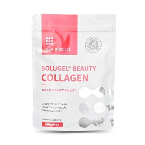 USA Medical SOLUGEL hidrolizált marha kollagén por - 240g