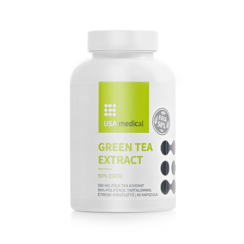 USA Medical Zöld tea kivonat kapszula 50% EGCG tartalommal - 60db