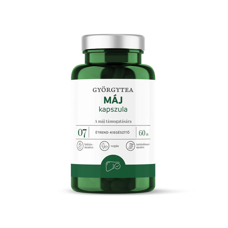 Györgytea Máj kapszula - 60db