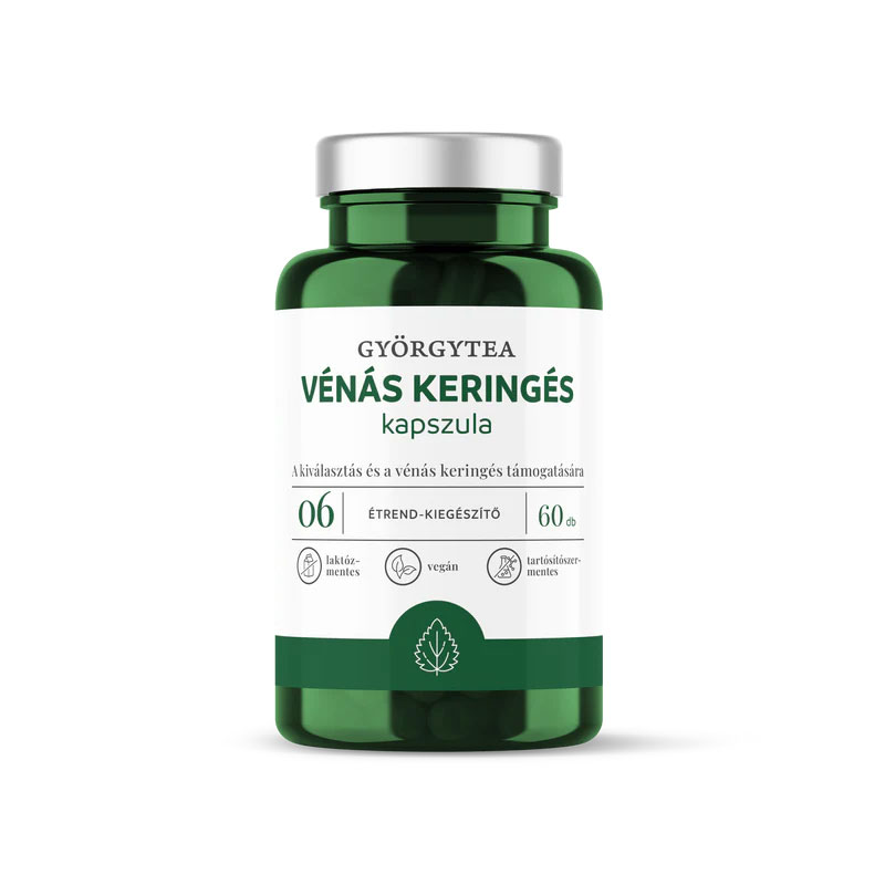 Györgytea Vénás keringés kapszula - 60db