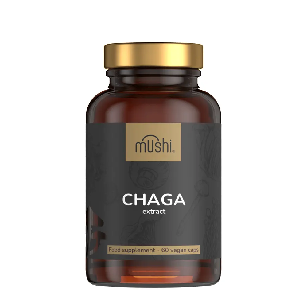 Mushi Chaga Hamvaskéreg gomba kivonat - 60db