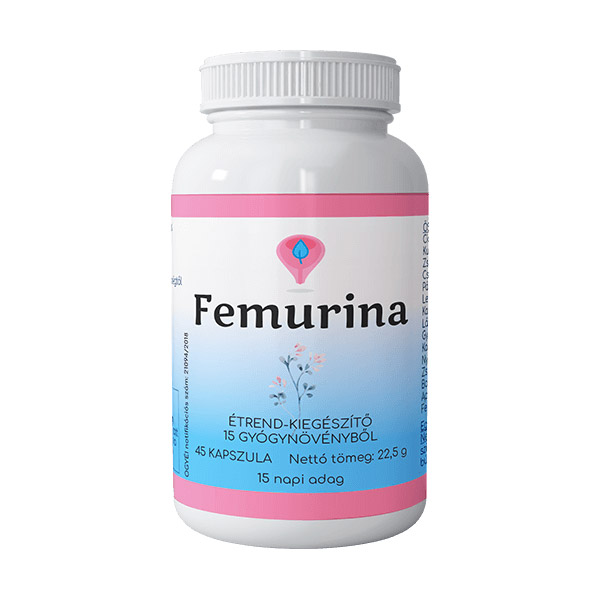 Natúr Élet Femurina kapszula a vesék támogatására - 45db Natúr Élet Femurina kapszula a vesék támogatására - 45db