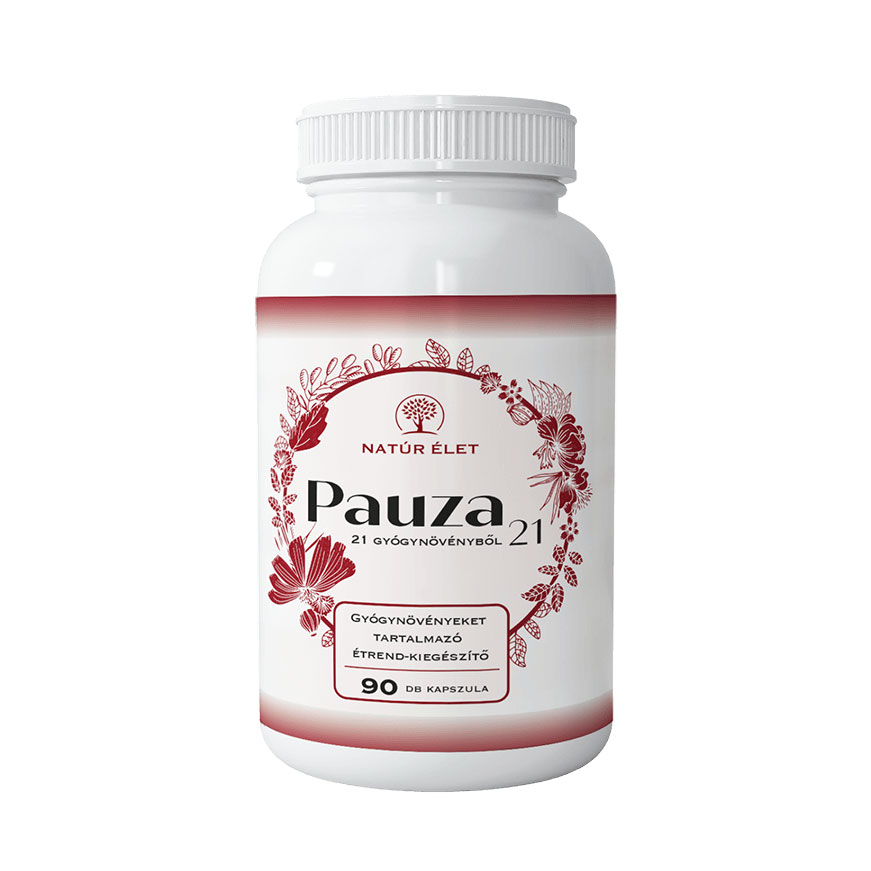 Natúr Élet Pauza kapszula a változókor tüneteinek enyhítésére - 90db Natúr Élet Pauza kapszula a változókor tüneteinek enyhítésére - 90db