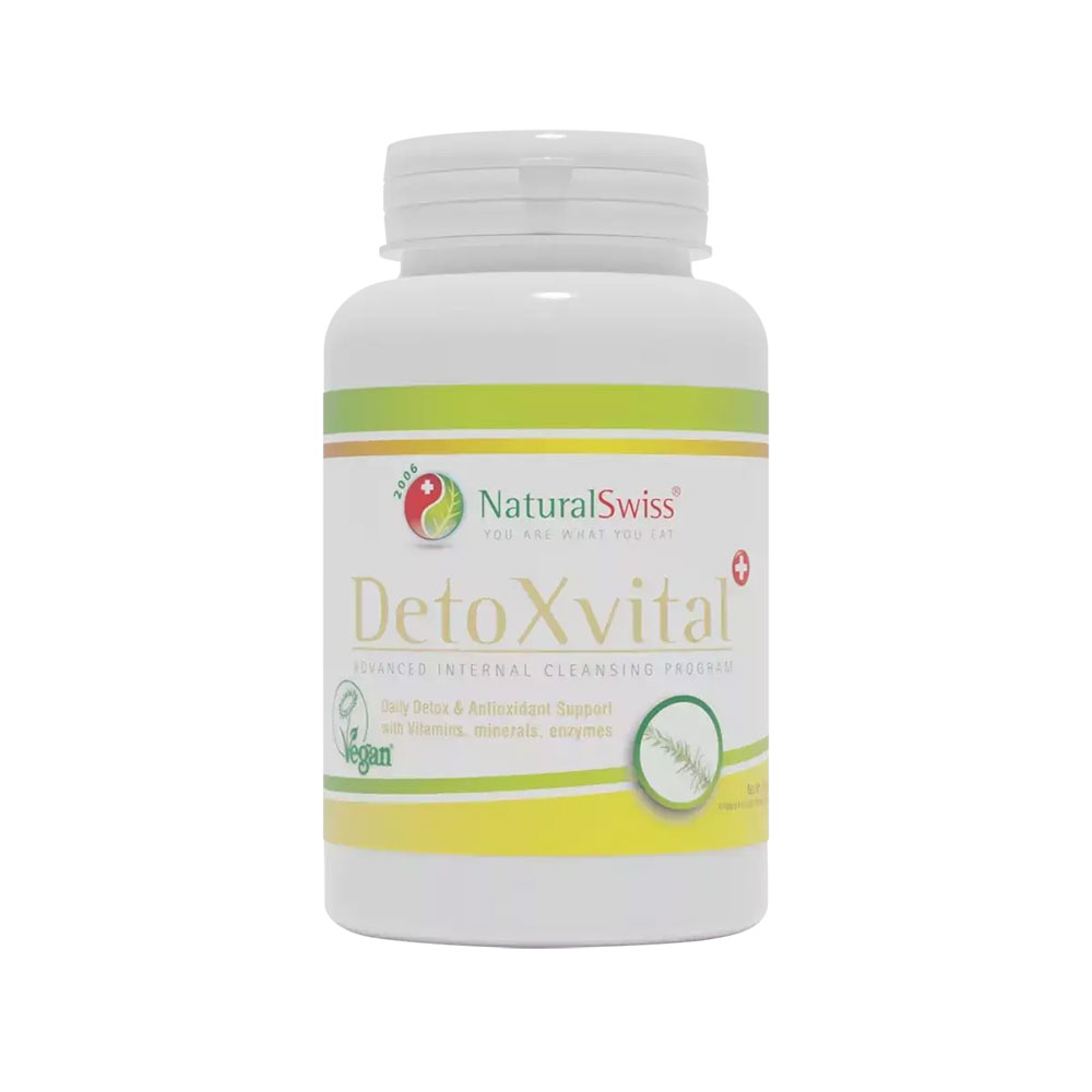 NaturalSwiss DetoXvital méregtelenítő kapszula - 90db
