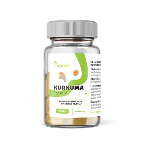 Netamin Kurkuma kapszula - 60db
