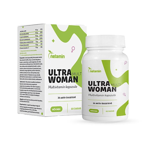 Netamin ULTRA Multi Woman Multivitamin kapszula nőknek - 60db
