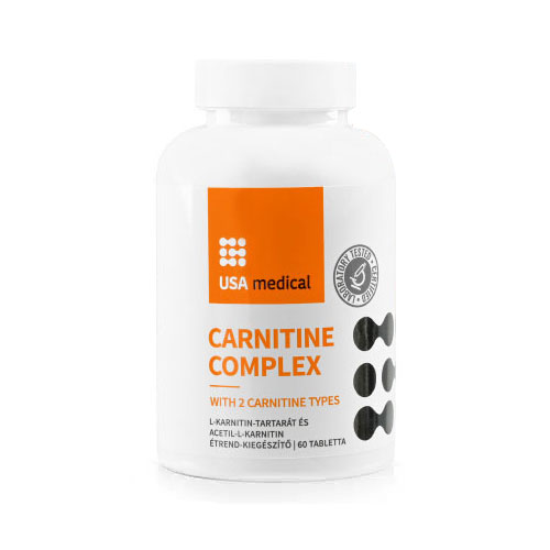 USA Medical Karnitin Komplex tabletta - 60db