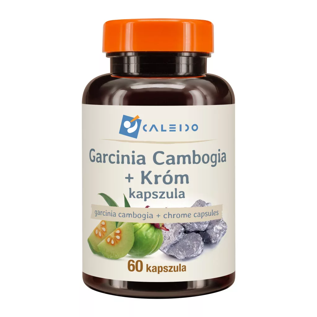 Caleido Garcinia Cambogia + Króm kapszula - 60db