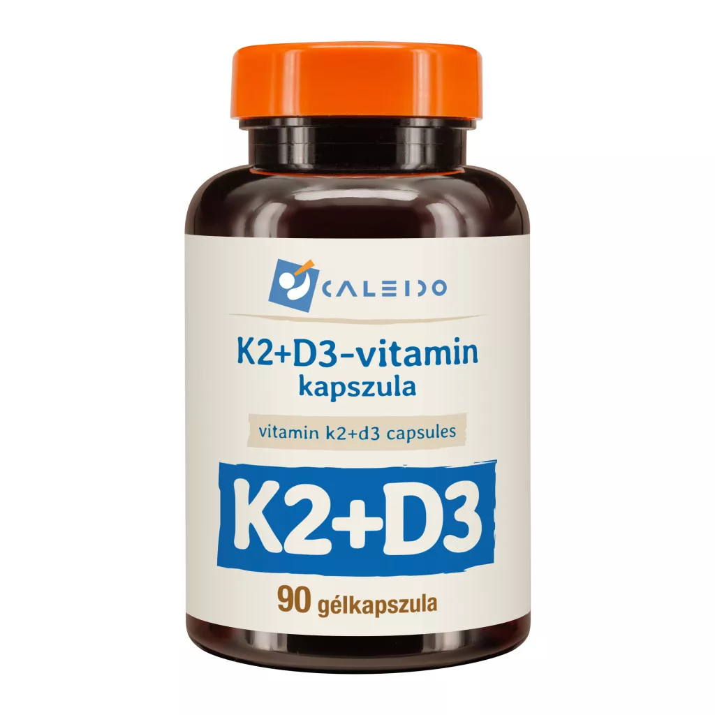 Caleido K2+D3-vitamin kapszula - 90db