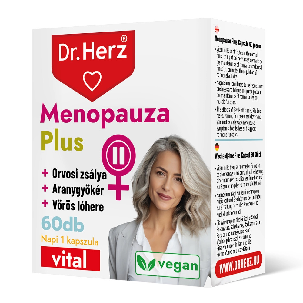 Dr. Herz Menopauza Plus kapszula - 60db
