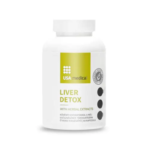 USA Medical Liver Detox májtisztító kapszula - 60db
