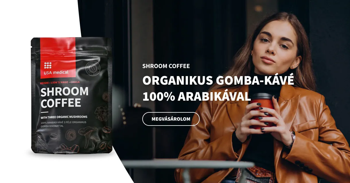 USA Medical Shroom Coffee gombakávé