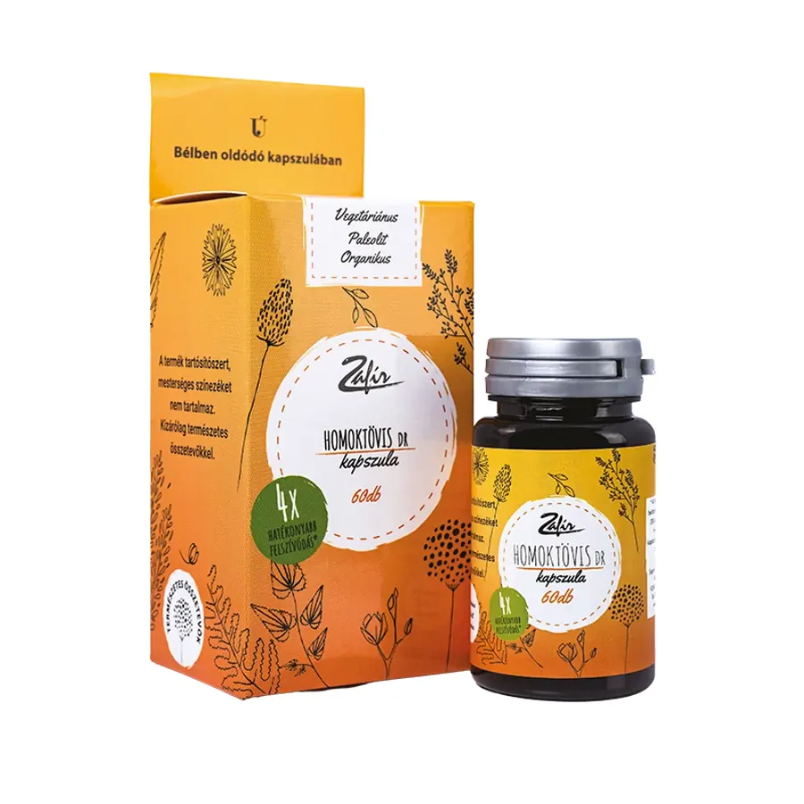 Zafír Homoktövis kapszula - 60db Zafír Homoktövis kapszula - 60db