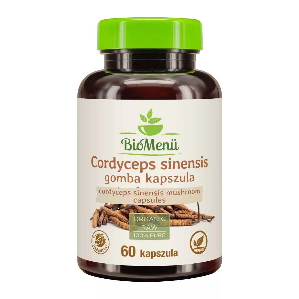 BioMenü Cordyceps Sinensis Kínai Hernyógomba kapszula - 60db
